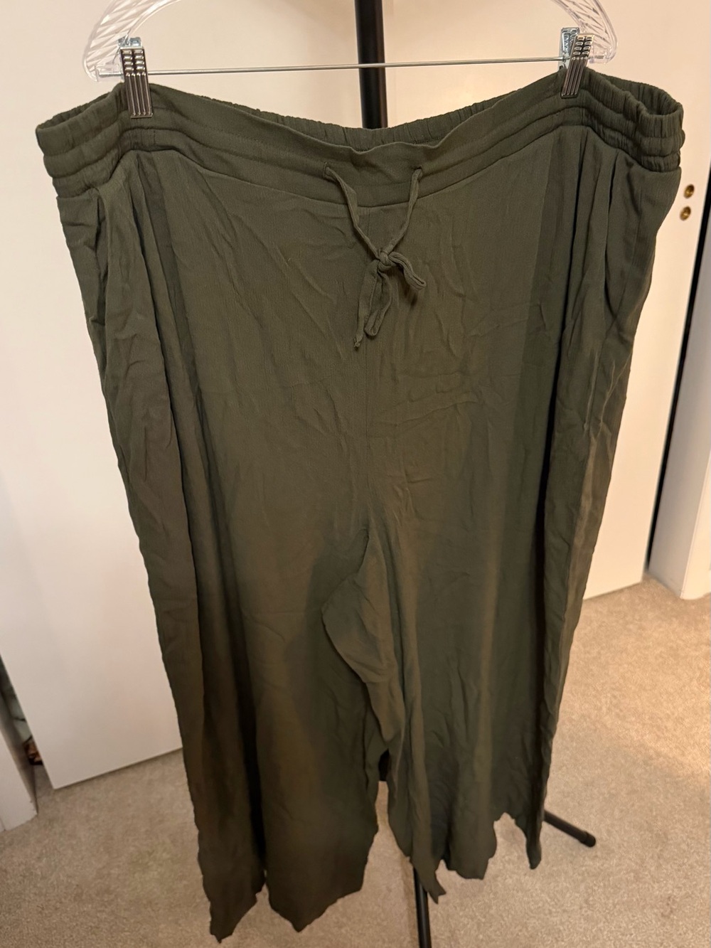 torrid Olive Green Wide Leg Pants